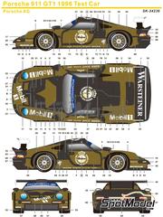 Tamiya 24186: Car scale model kit 1/24 scale - Porsche 911 GT1
